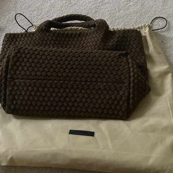 Naghedi Handbags - Naghedi st Barth’s BROWN medium tote